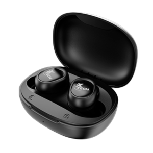 Audífonos In-ear c/Micrófono Xtech XTH-701 Inalámbrico Negro