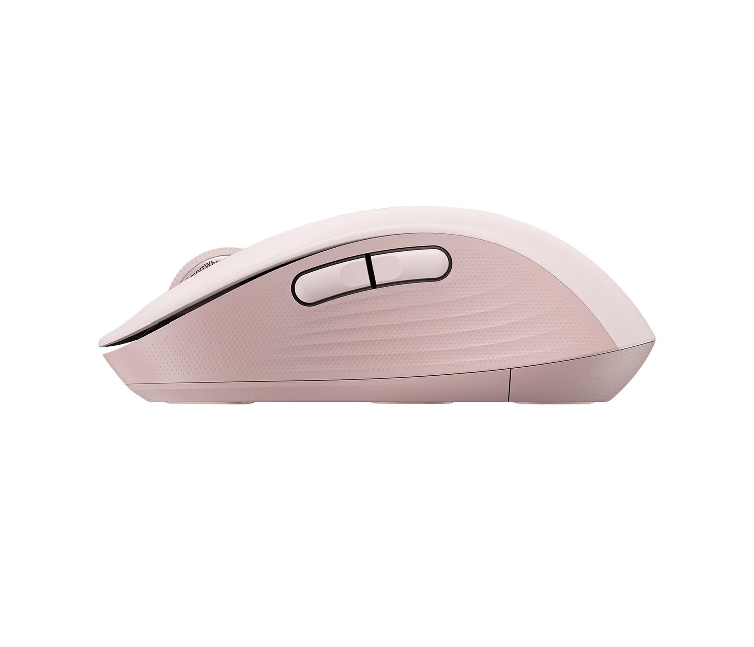 Mouse Logitech Signature M650 Inalámbrico Rosa - Imagen 4