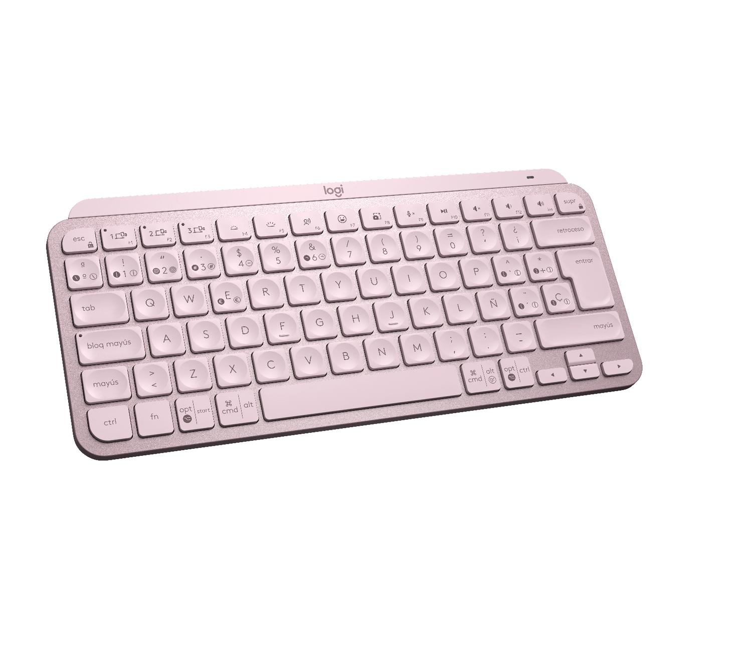 Teclado MX Keys Mini Inalámbrico Rosa - Imagen 2