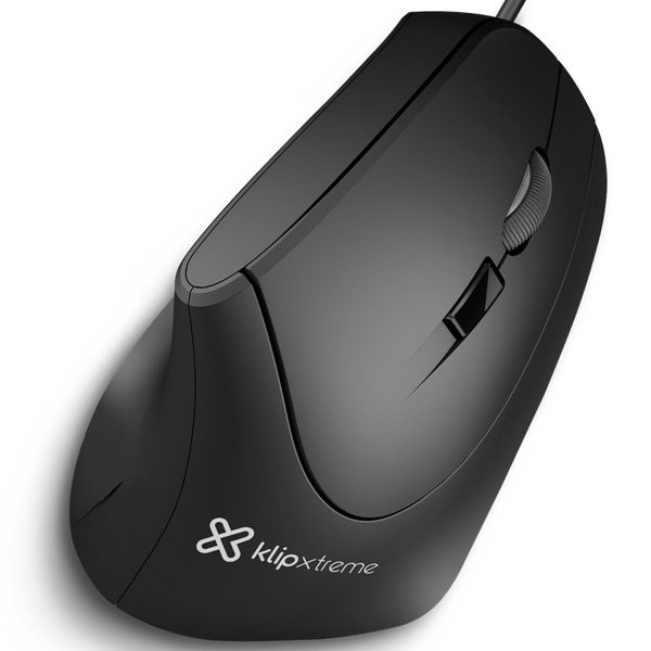 Mouse Diestro Klip Xtreme KMO-506 USB tipo A Óptico 1600 DPI - Imagen 3