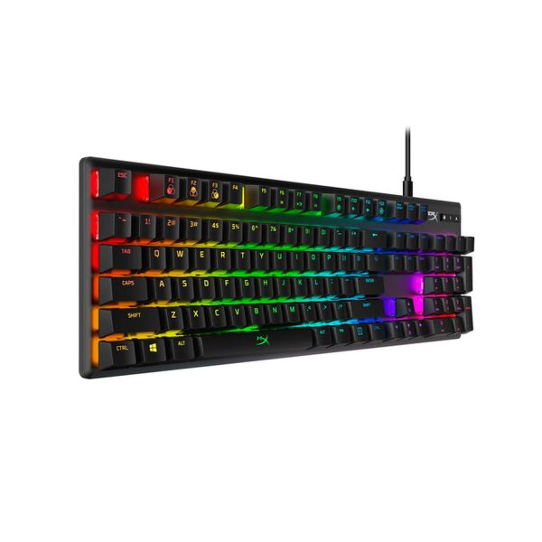 Teclado HyperX Alloy Origins USB QWERTY Negro - Imagen 2