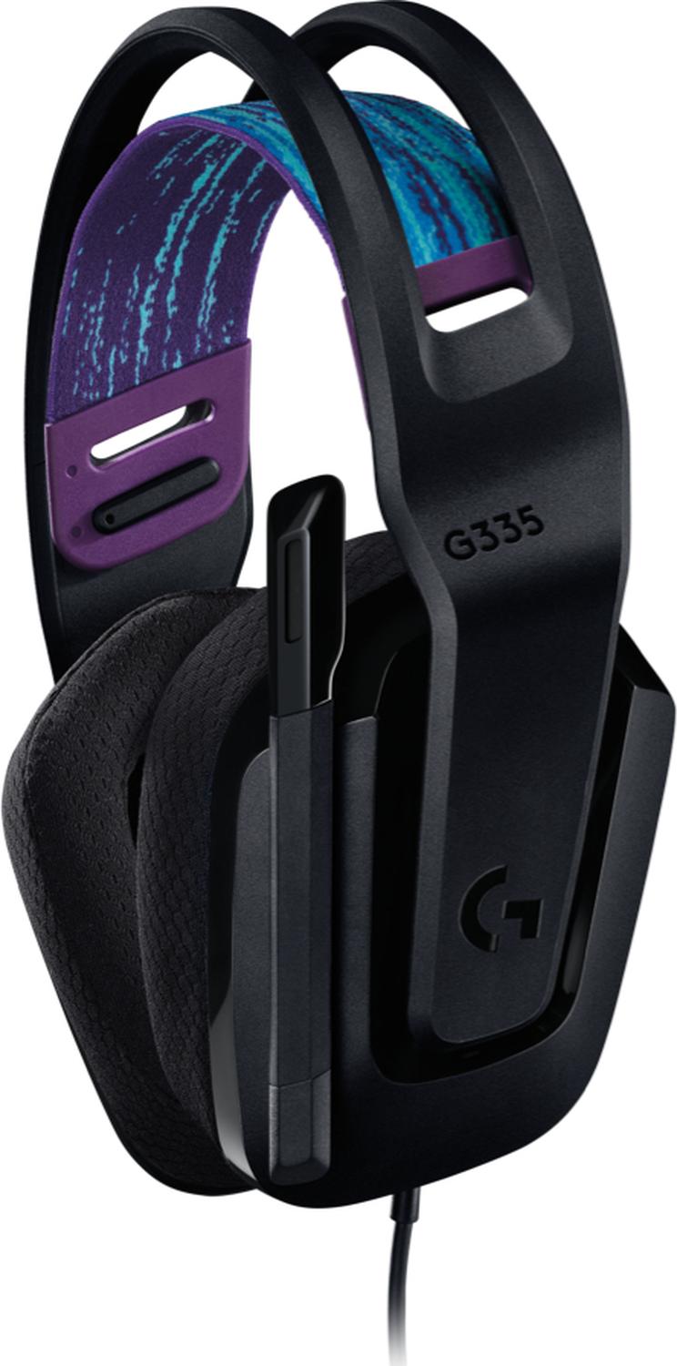 Audífonos G335 Alámbrico Diadema Negro - Imagen 2