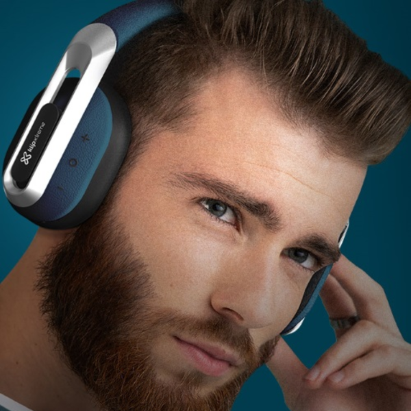 Audífonos Diadema Klip Xtreme KWH-750BL Inalámbrico Azul - Imagen 5