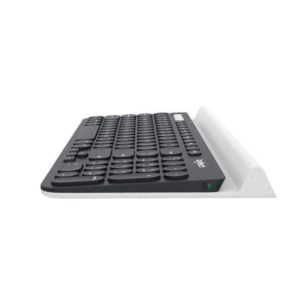 Teclado K780 Bluetooth Negro Blanco - Imagen 4