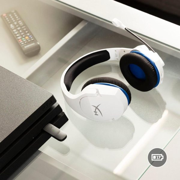 Audífonos Diadema Gamer HyperX Cloud Stinger Core PS Blanco - Imagen 4