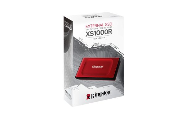 Disco de Estado Sólido Externo Kingston XS1000 Red 2 TB - Imagen 5
