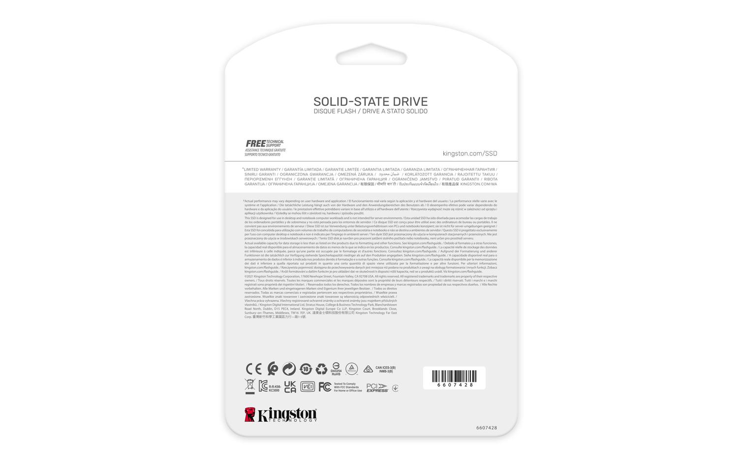 Disco Estado Sólido Interno Kingston KC3000 2,05TB M.2 - Imagen 5