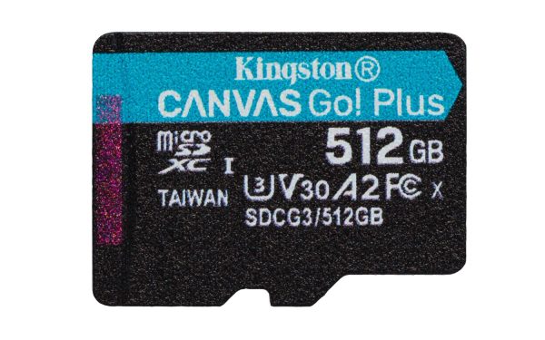 Memoria Flash Canvas Go! Plus 512 GB MicroSD UHS-I Clase 10 - Imagen 3