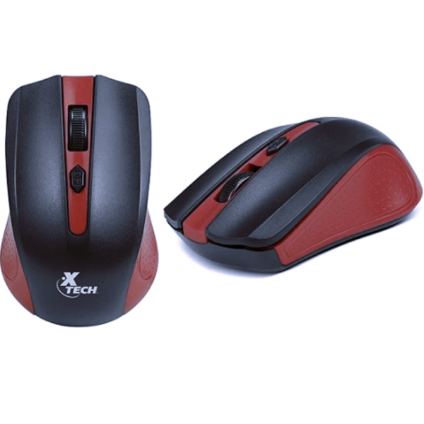 Mouse XTM-310RD Ambidiestro RF inalámbrico Óptico - Imagen 2