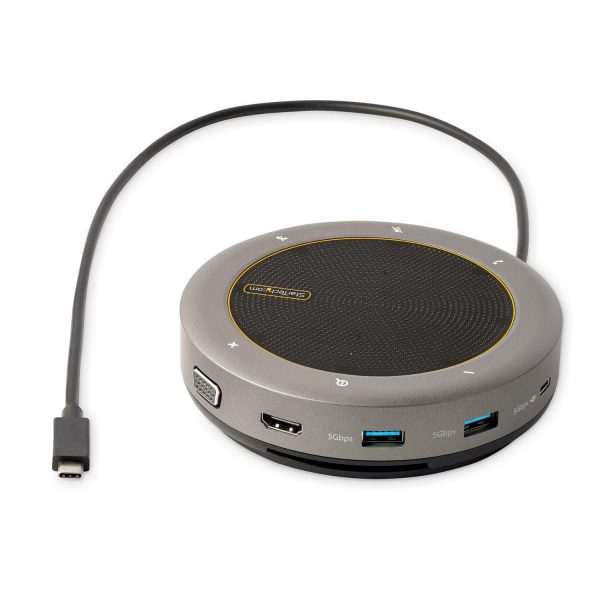 Docking Station con Altavoz StarTech USB-C a VGA/4K HDMI - Imagen 2