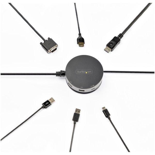 Docking Station Portátil HDMI 4K DP VGA GbE 3 puertos USB - Imagen 3