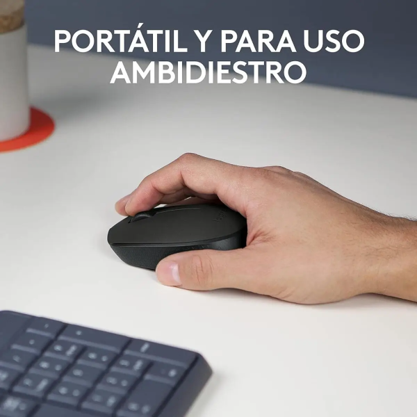 Mouse Logitech M170 Inalámbrico Negro - Imagen 3
