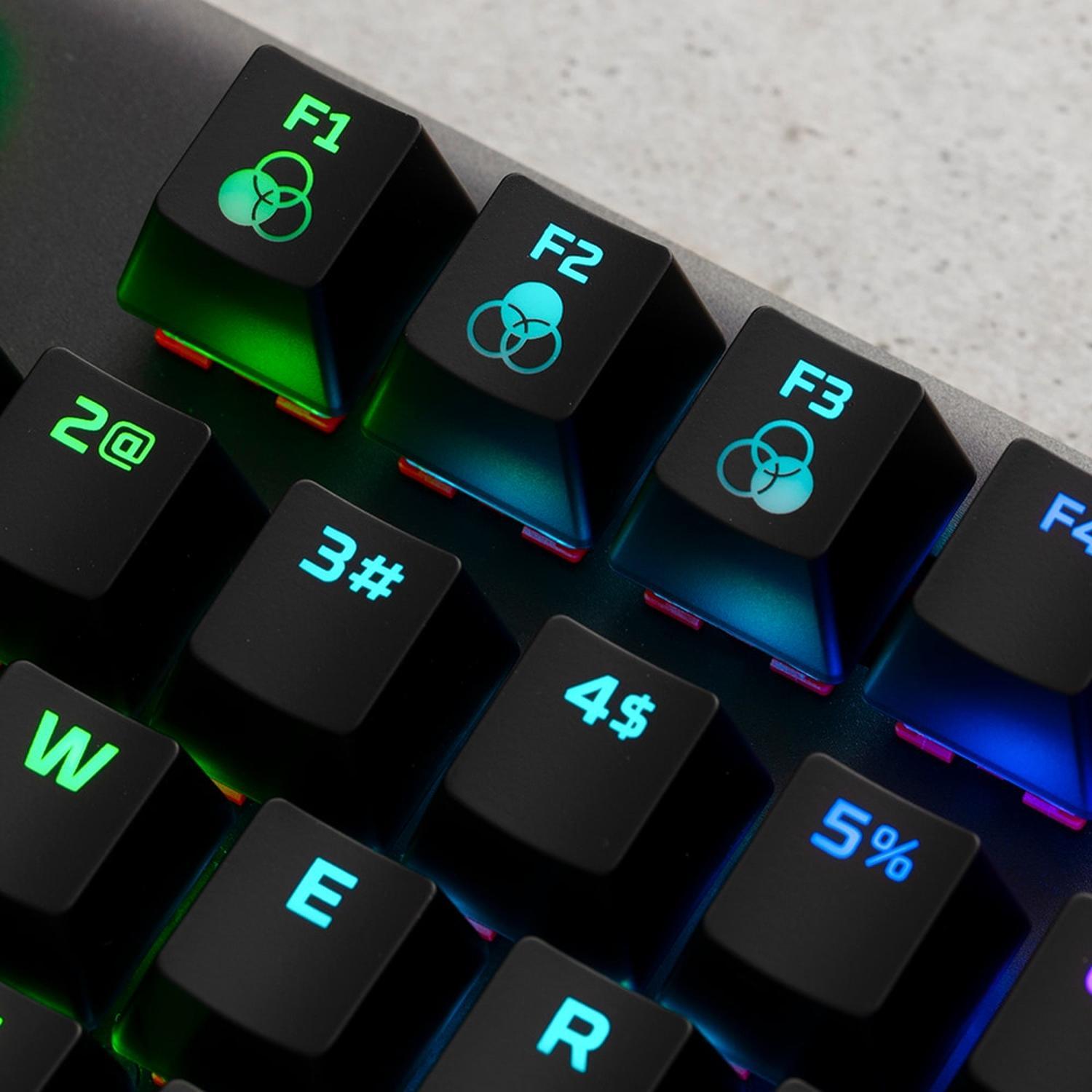 Teclado mecánico gaming HyperX Alloy Origins Core USB Negro - Imagen 11