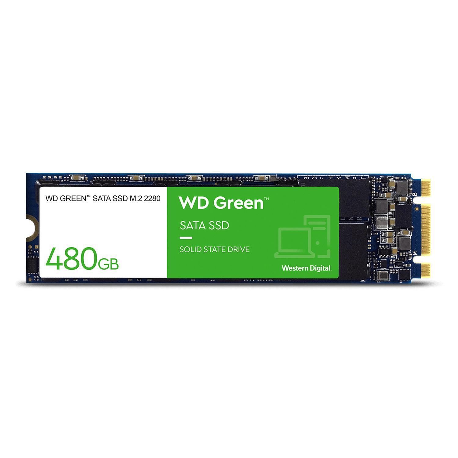 Disco Estado Sólido Interno WD Green WDS480G3G0B 480GB M.2