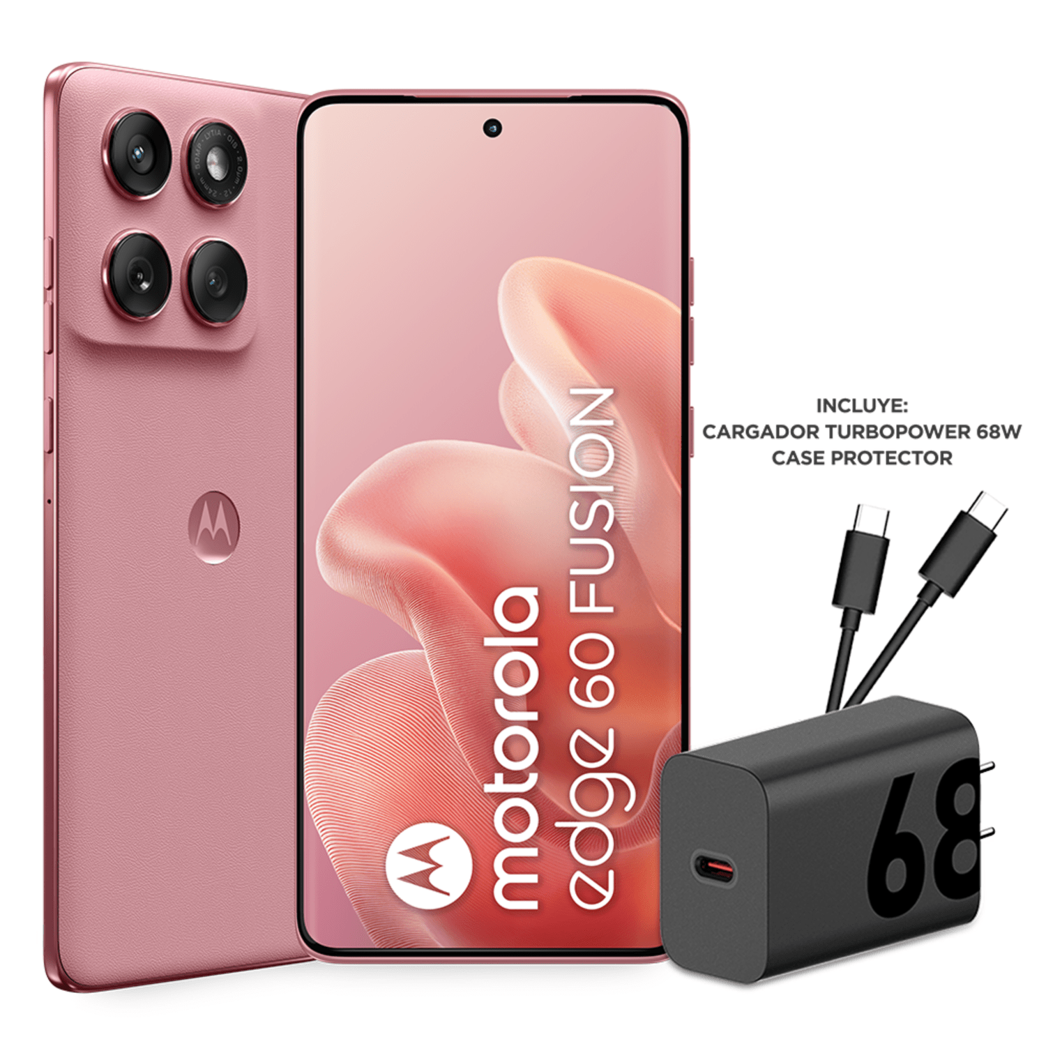 Smartphone Moto Edge 60 Fusion 256GB 8GB Dual SIM Rosa - Imagen 7