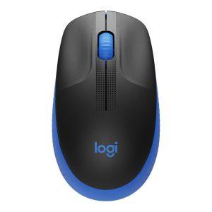 Mouse Logitech M190 Inalámbrico Negro Azul