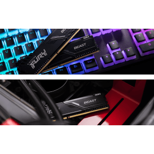 Memoria RAM Kingston Fury Beast Black 32 GB DDR4 3200 MTs