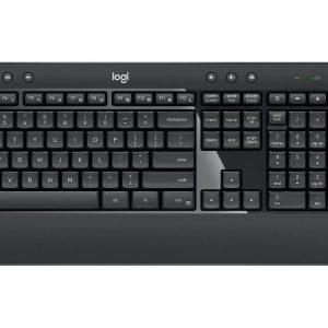 Kit Teclado y Mouse Advanced RF inalámbrico Negro, Blanco