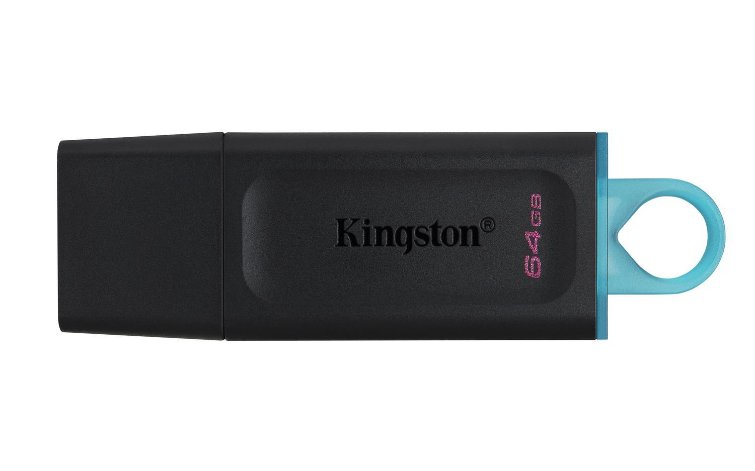Pendrive DataTraveler Exodia USB 64 GB USB tipo A Negro y Turquesa