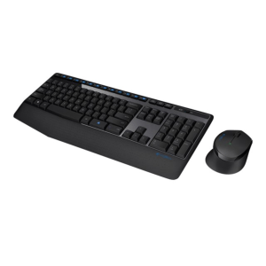 Combo de Teclado y Mouse MK345 inalámbrico Negro