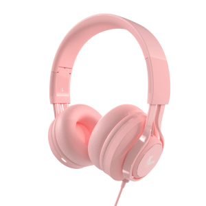 Audífonos Diadema Para Niños Xtech XTH-355 Alámbrico Rosa
