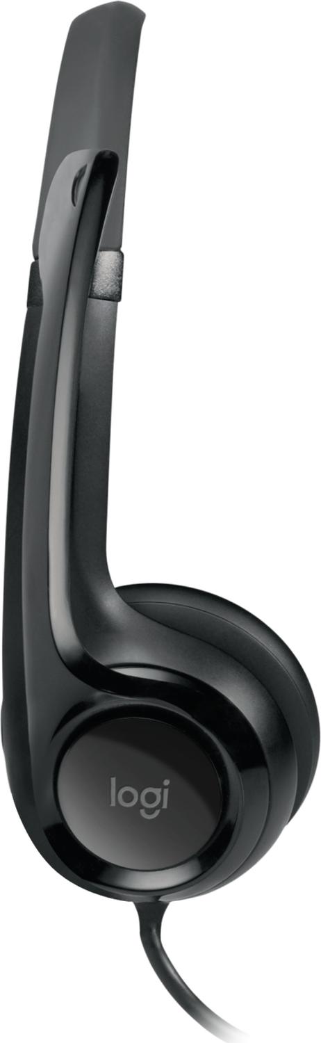 Audífonos Logitech H390 USB con Micrófono Negro - Imagen 3