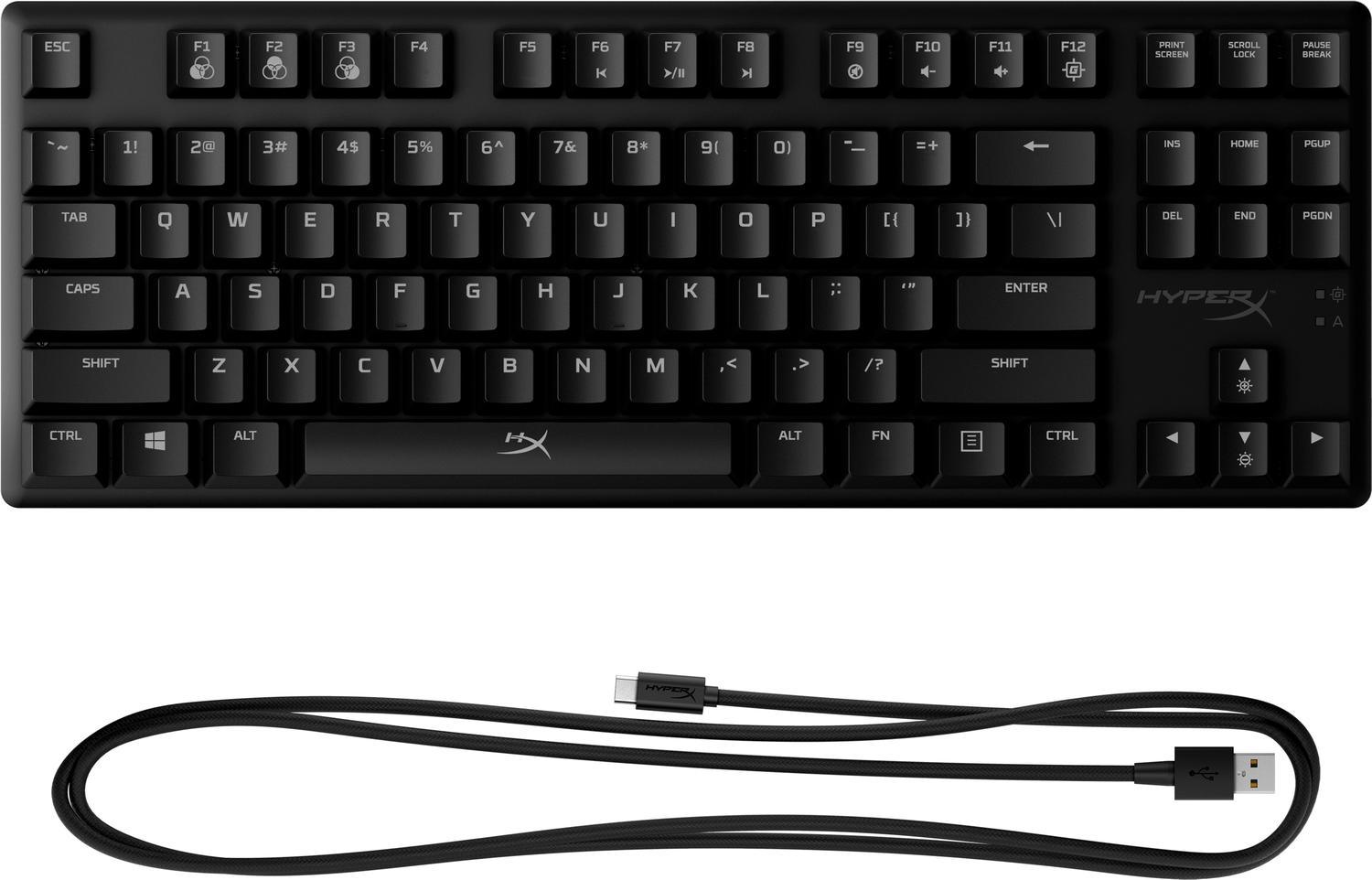 Teclado mecánico gaming HyperX Alloy Origins Core USB Negro - Imagen 6