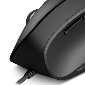 Mouse Diestro Klip Xtreme KMO-506 USB tipo A Óptico 1600 DPI
