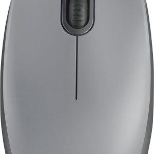 Mouse SilentTouch USB con Sensor Óptico Gris