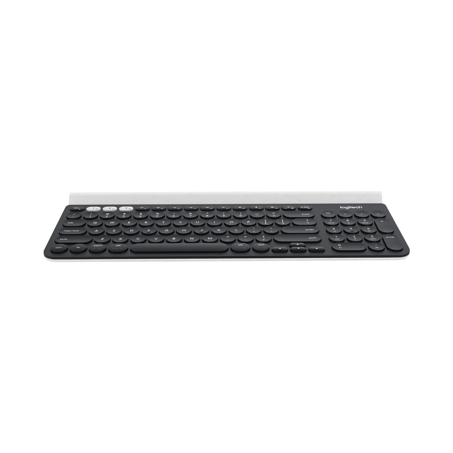 Teclado K780 Bluetooth Negro Blanco - Imagen 2