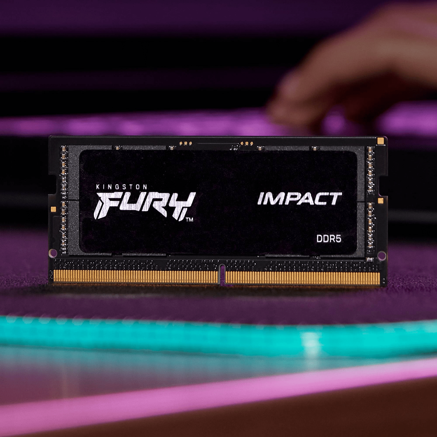 Memoria RAM Kingston Fury Impact Black 32 GB DDR5 5600 MHz - Imagen 2