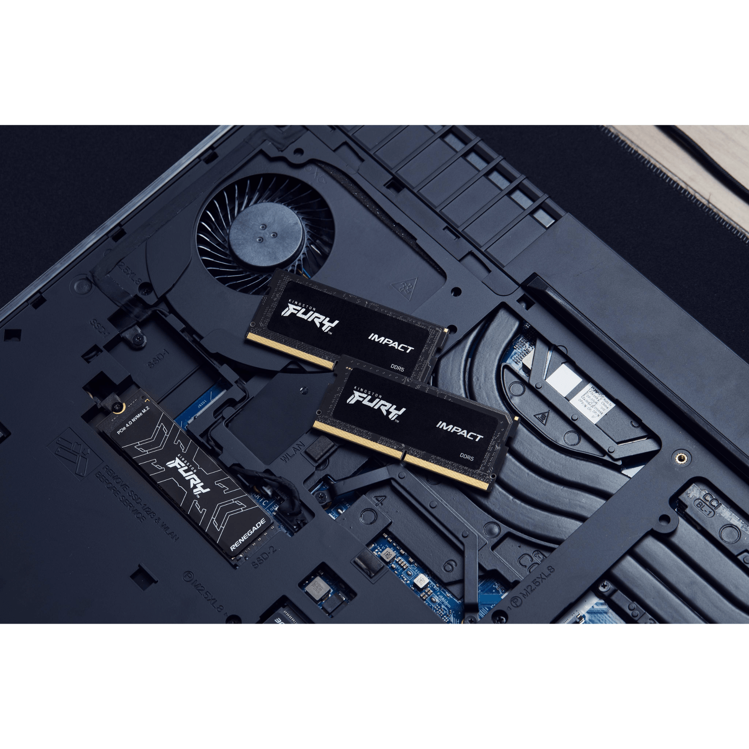 Memoria RAM Kingston Fury Impact Black 32 GB DDR5 5600 MHz