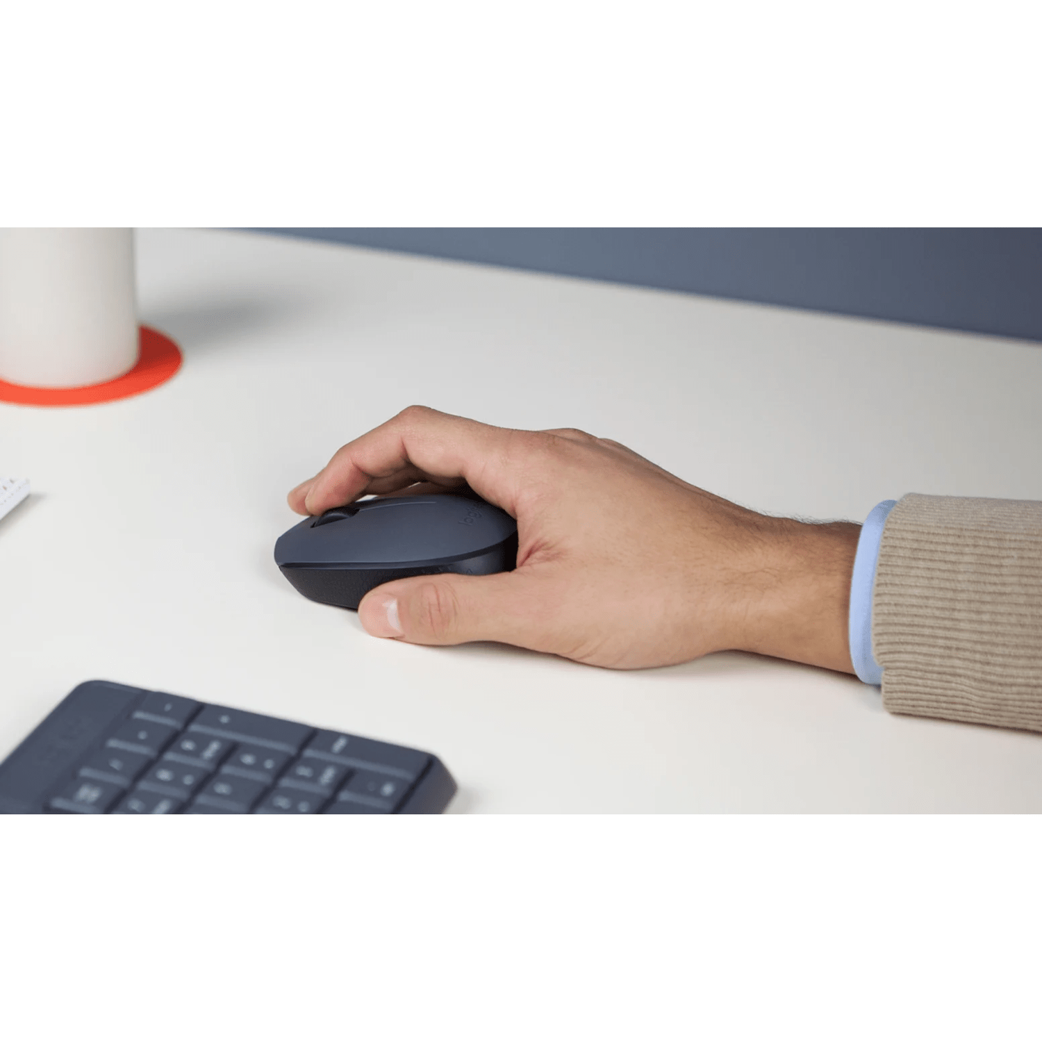 Combo de Teclado y Mouse MK235 inalámbrico Negro - Imagen 3