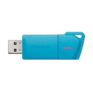 Memoria Flash USB - 64 GB - USB 3.2 Gen 1 - NEON Aqua Blue