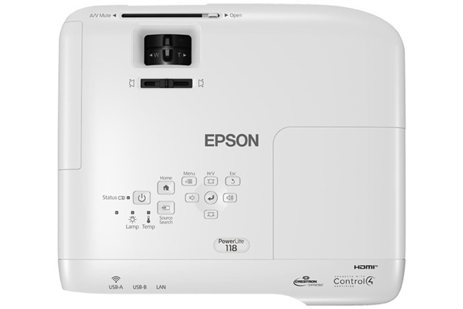 Proyector Epson PowerLite 118 3LCD XGA 3800 Lúmenes HDMI - Imagen 5
