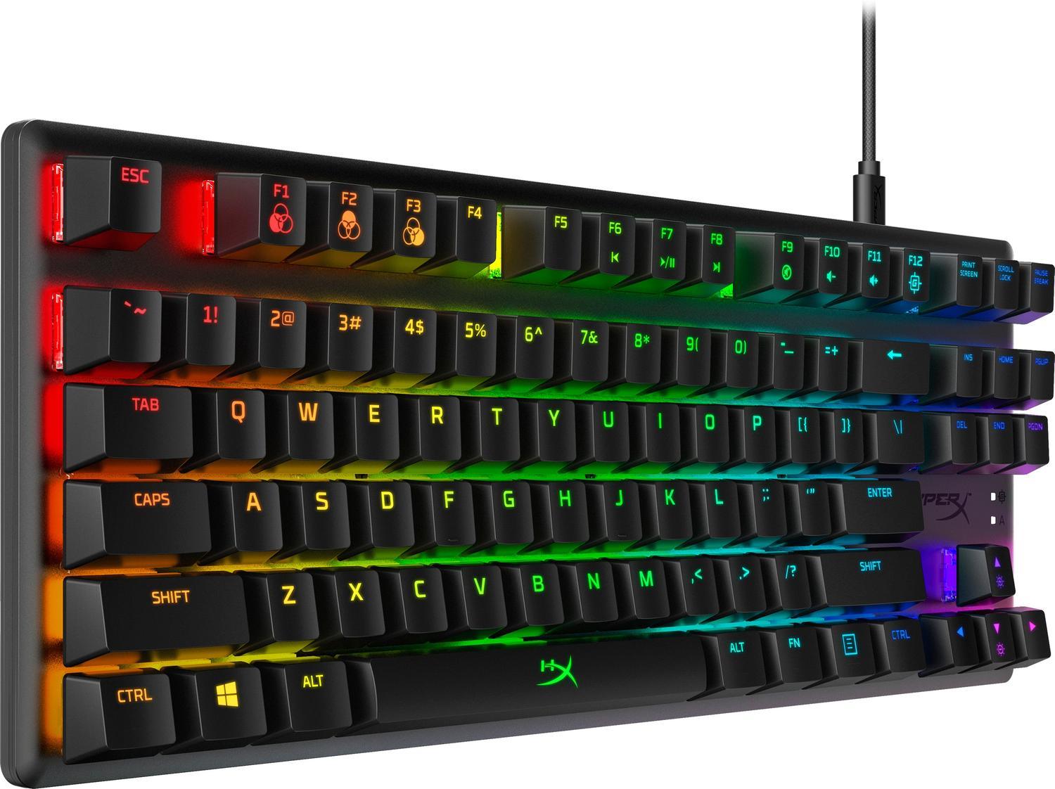 Teclado mecánico gaming HyperX Alloy Origins Core USB Negro - Imagen 4